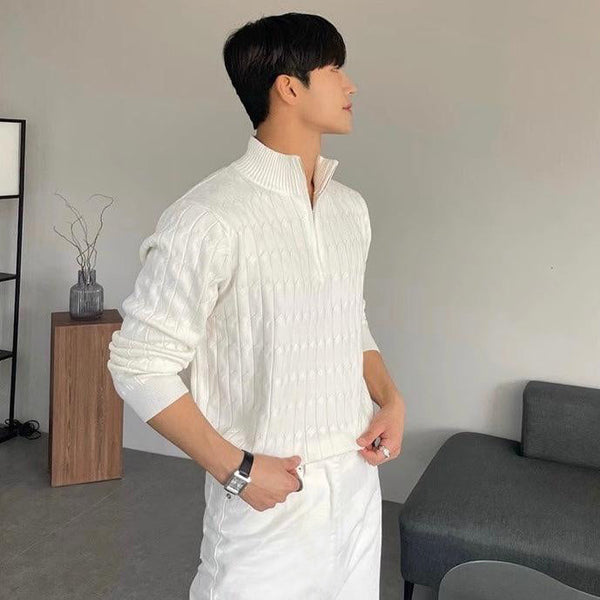 GWANGJU Half Zip Sweater - Maison Sydney