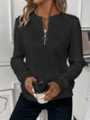 Herald - Elegant Jumper with Zip - Maison Sydney