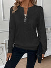 Herald - Elegant Jumper with Zip - Maison Sydney