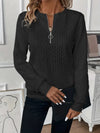 Herald - Elegant Jumper with Zip - Maison Sydney
