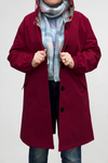 BURGUNDY BLOSSOM WINDBREAKER