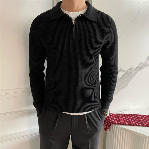 GONGJU Zipped Sweater - Maison Sydney