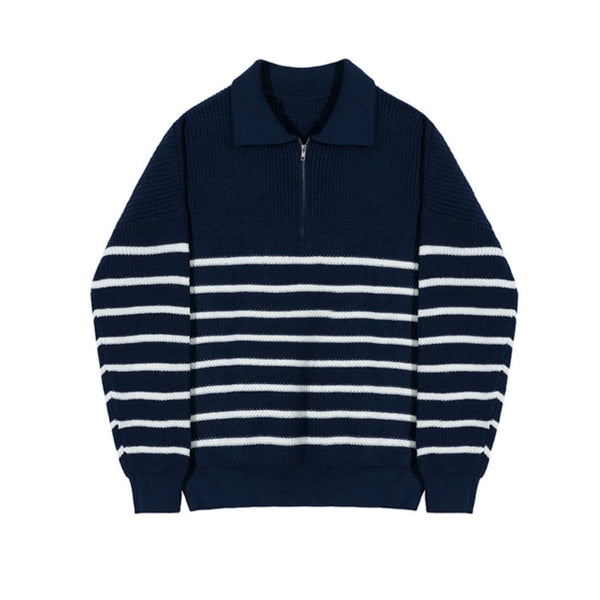 ANYANG Knit Half-Zip Sweater - Maison Sydney