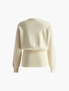 Golden Button Plain Cardigan - Maison Sydney