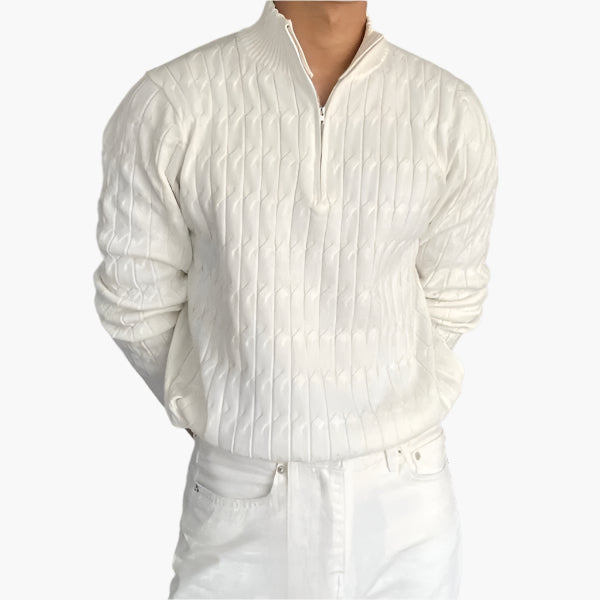 GWANGJU Half Zip Sweater - Maison Sydney