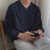 CHUNGJU Korean Collar Shirt - Maison Sydney