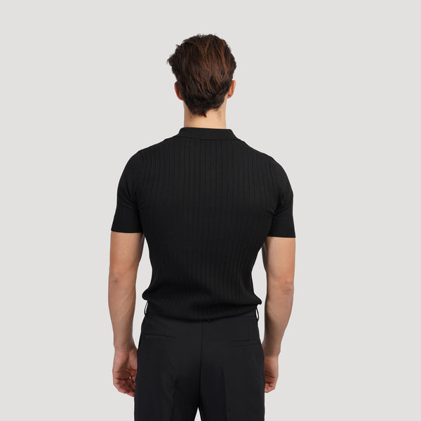 GIMCHEON Knitted Polo Shirt - Maison Sydney