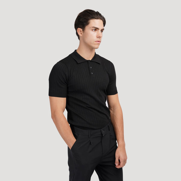 GIMCHEON Knitted Polo Shirt - Maison Sydney