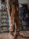 Sloppy Canvas Overalls