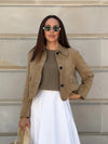 Urban Chic Suede Jacket - Maison Sydney