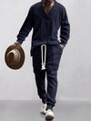 FlexKnit | Cable Knit Athleisure Set - Maison Sydney