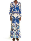 Unique Palm Tree Flower A-line Skirt