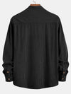 Corduroy Stand Collar Shirt - Maison Sydney