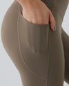 High Waisted Butt Lifting Tummy Control Side Pocket Shaping Training Leggings - Maison Sydney